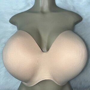 LANE BRYANT CACIQUE BOOST STRAPLESS BRA SZ 44G